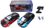 Радиоуправляем Модел 1:10 – R/C Bugatti Veyron 16.4 Grand Sport със USB Зарядна Батерия и Дистанционно с Фина Настройка, 57×26×23 см